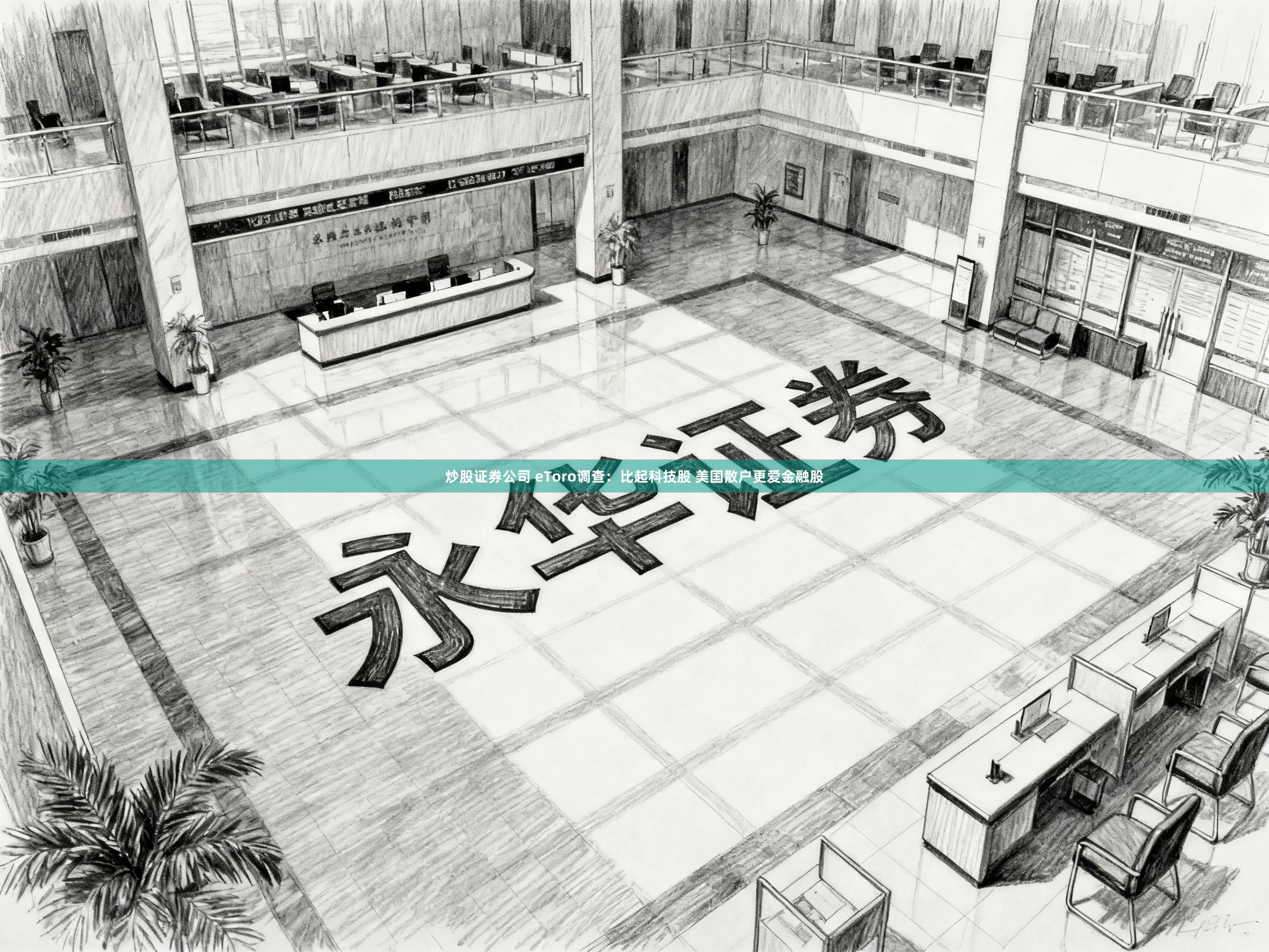 炒股证券公司 eToro调查：比起科技股 美国散户更爱金融股